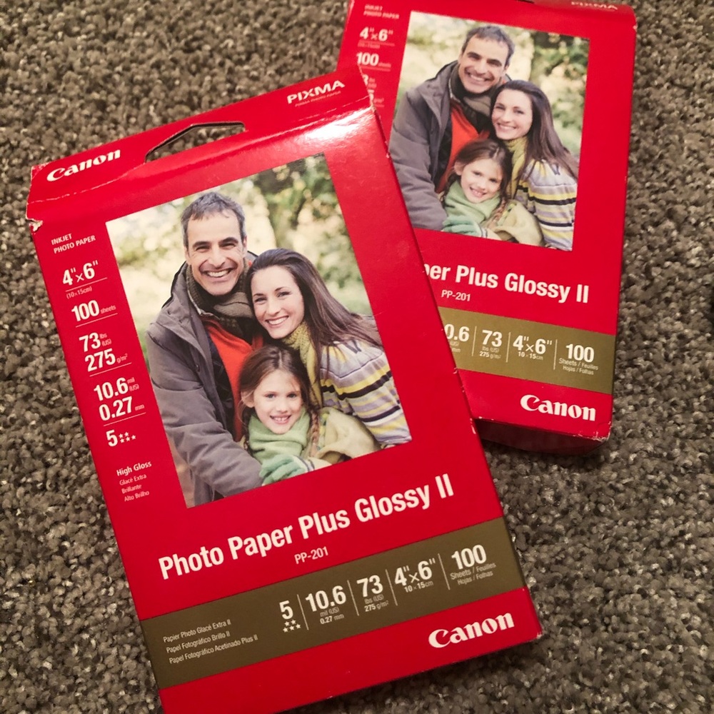 Canon photo plus glossy II 6x4